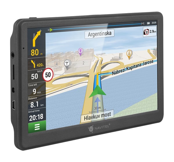 Navitel MS700 navigatorer Fast 17,8 cm (7") TFT Pekskärm Svart