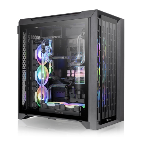 Miniatyrbillede 1 af 6: Thermaltake CTE C700 TG Midi Tower Sort