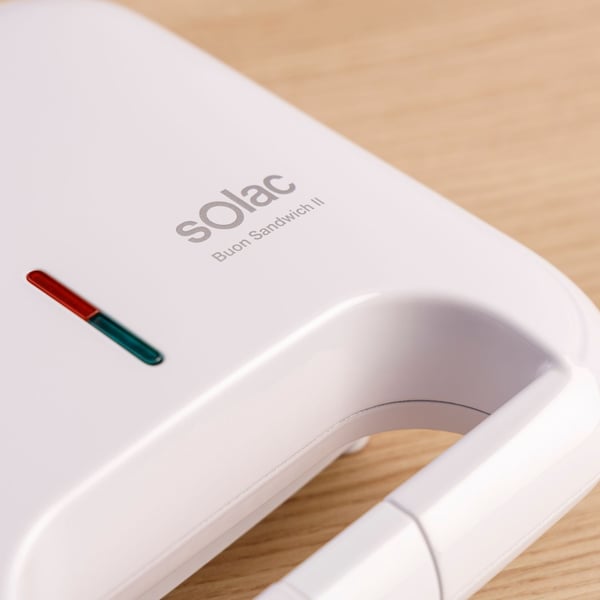 Solac Buon Sandwich II sandwichtoaster 750 W Hvid