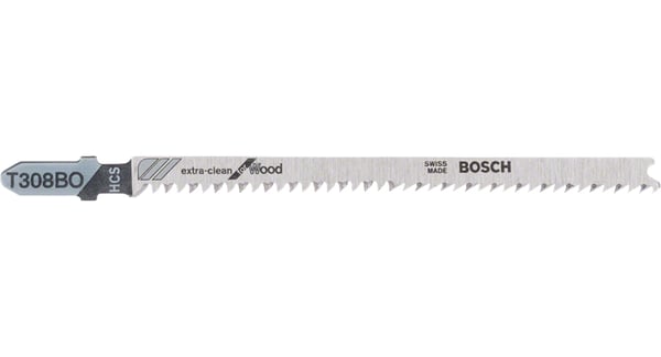 Miniatyrbillede 1 af 3: Bosch 2 608 663 867 stiksav, rullesav & sabelsavklinge Stiksavklinger High Carbon Steel (HCS) 3 stk