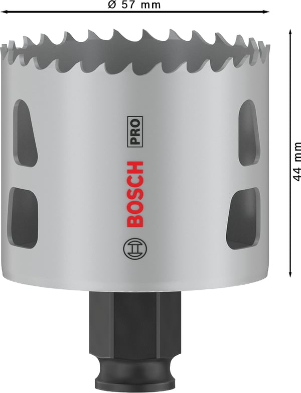 Miniatyrbild 4 av 10: Bosch PRO Multi Material PC Plus hålborr Borr 1 styck