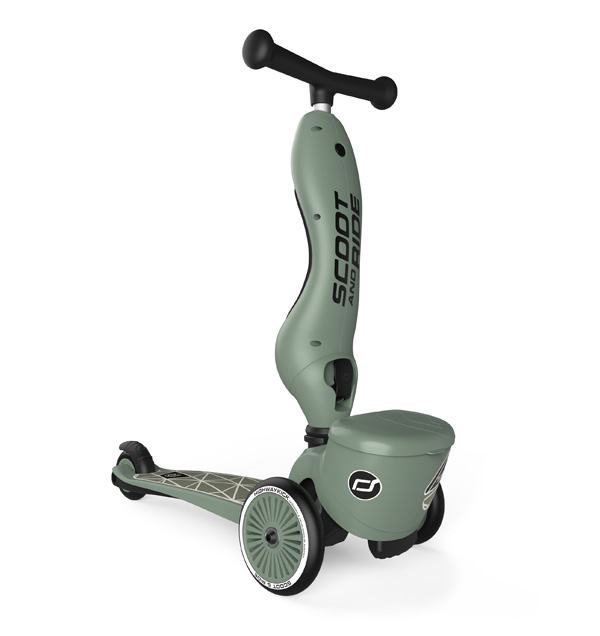 Scoot & Ride Highwaykick 1 Børn Trehjulet scooter Grøn