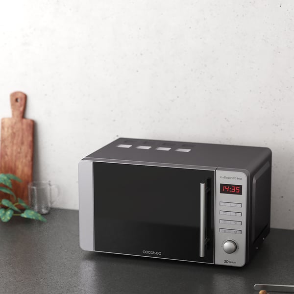 Miniatyrbillede 11 af 12: Cecotec ProClean 5110 Inox Rustfrit stål Grill mikroovn Bordplade 20 L 700 W