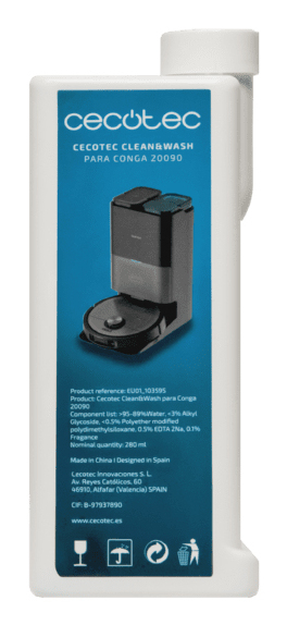 Cecotec A01_EU01_103595 støvsuger tilbehør & forsyning Renseløsning Robot støvsuger