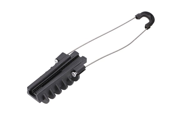 Miniatyrbillede 4 af 5: Extralink ANCHORING CLAMP PA6-9 kabelholder Sort, Stål