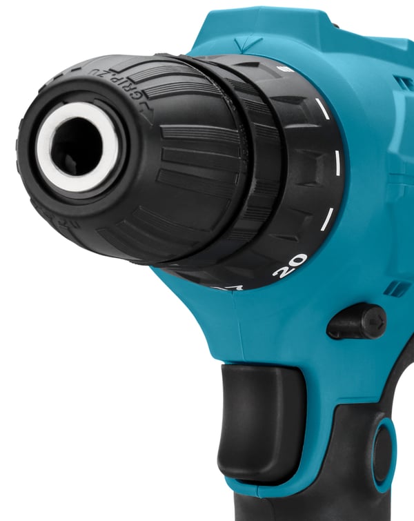 Makita DF0300 bor 1500 rpm Nøglefri 1,2 kg Sort, Blå