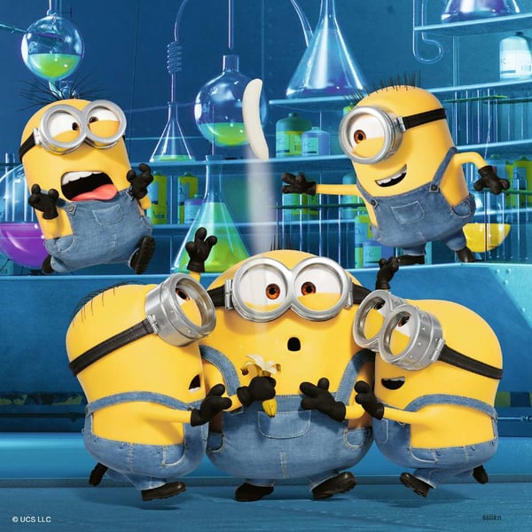 Miniatyrbillede 2 af 3: Ravensburger Minions 2 Puslespil 49 stk Tegnefilm
