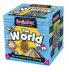 Miniatyrbillede 1 af 2: BrainBox The World Brætspil Indlæring