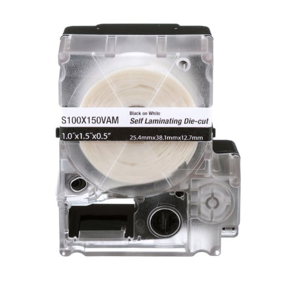 Panduit S100X150VAM sträckkodsetiketter Vit Panduit S100X150VAM sträckkodsetiketter Vit
