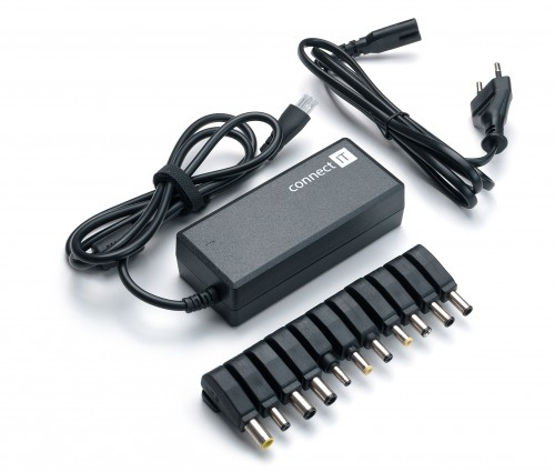 Miniatyrbild 1 av 2: Connect IT CI-132 eladaptrar Universal 70 W Svart