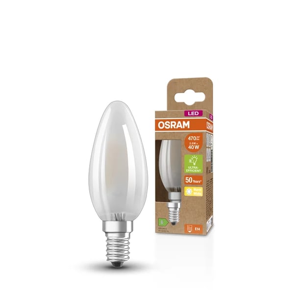 Miniatyrbild 2 av 4: Osram AC45272 LED-lampor Varmvitt 2700 K 2,5 W E14 B