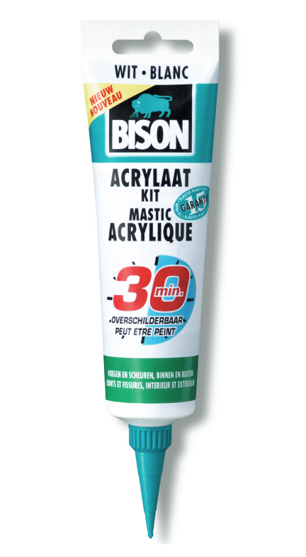 Bison 1491119 byggtätningsmedel 150 ml Vit
