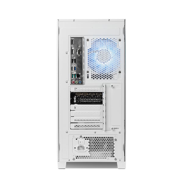 Miniatyrbild 7 av 15: NOX Hummer ETHER Midi Tower Vit