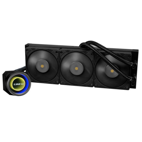 Lian Li GA II TRINITY PERFORMANCE Tietokonekotelo All-in-one-nesteenjäähdytin 12 cm Musta 1 kpl