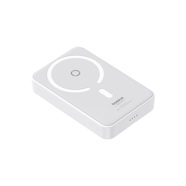 Baseus MagPro Litium polymeeri (LiPo) 5000 mAh Langaton lataaminen Valkoinen