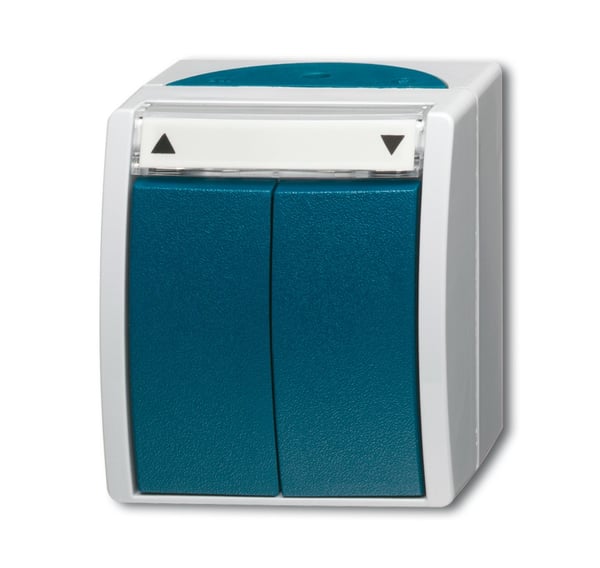 Pikkukuva 1 / 2: Busch-Jaeger 2601/4 W-53 2P Vihreä, Harmaa