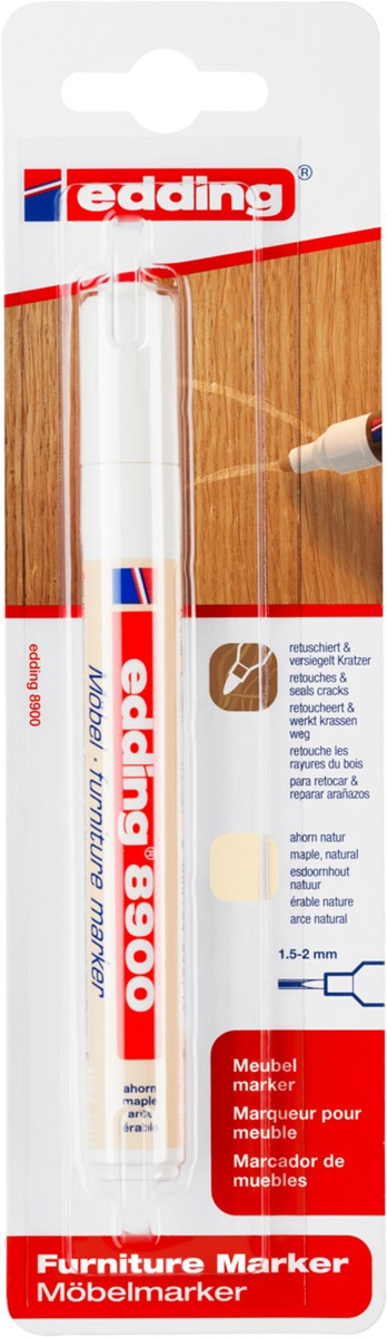 Edding 8900 vedenkestävä tussi Pyöreä kärki Beige 1 kpl