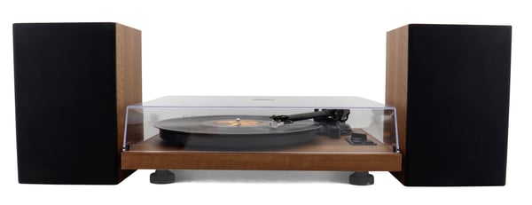 Miniatyrbillede 3 af 6: Soundmaster PL711BR pladespiller Sort, Brun Vejledning