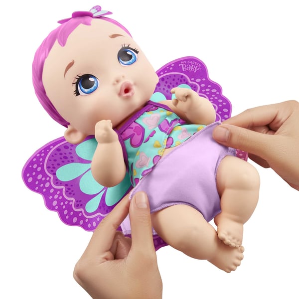 Pikkukuva 6 / 6: My Garden Baby FEED & CHANGE Baby Butterfly Doll