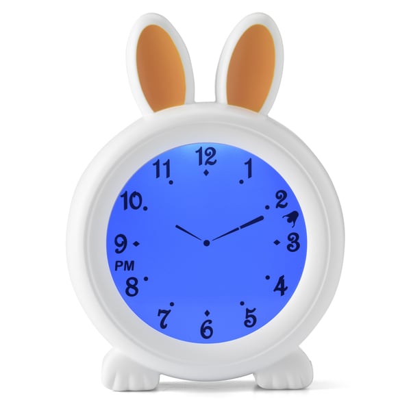 Alecto BC100BUNNY vækkeur Digital alarmur Hvid