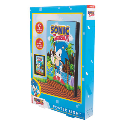 Fizz Creations Sonic Poster Light plakat 1 stk