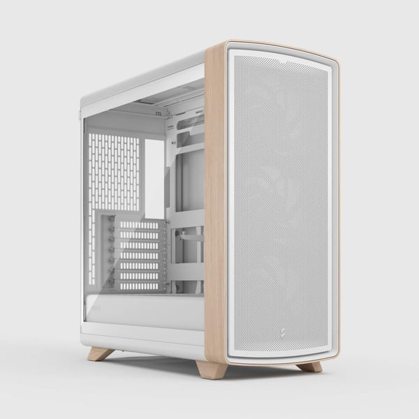 Fractal Design Summit Chalk White TG Clear Tint Midi Tower Hvid