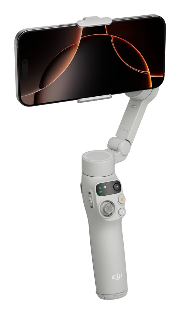 Miniatyrbillede 1 af 12: DJI CP.OS.00000406.01 stabilisator til kamera Smartphone kamera stabilisator Hvid