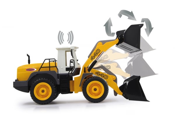 Miniatyrbild 4 av 9: Jamara Wheel loader 440 radiostyrd modell 1:20