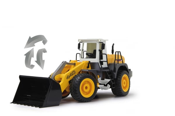 Miniatyrbild 3 av 9: Jamara Wheel loader 440 radiostyrd modell 1:20