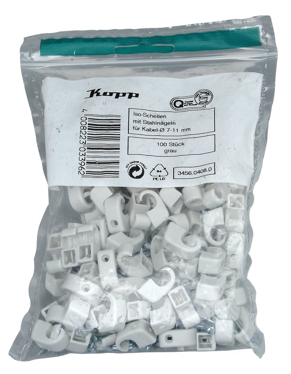 Kopp 345604080 sladdvindor Grå 100 styck