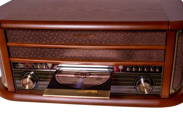 Soundmaster NR565DAB levysoitin Puu
