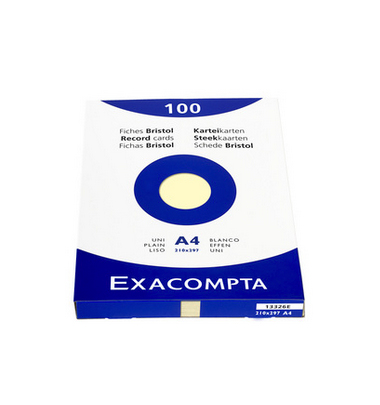 Exacompta 13326E kortisto Keltainen