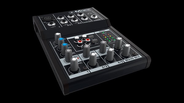 Mackie Mix5 5 kanaler 20 - 30000 hz Svart