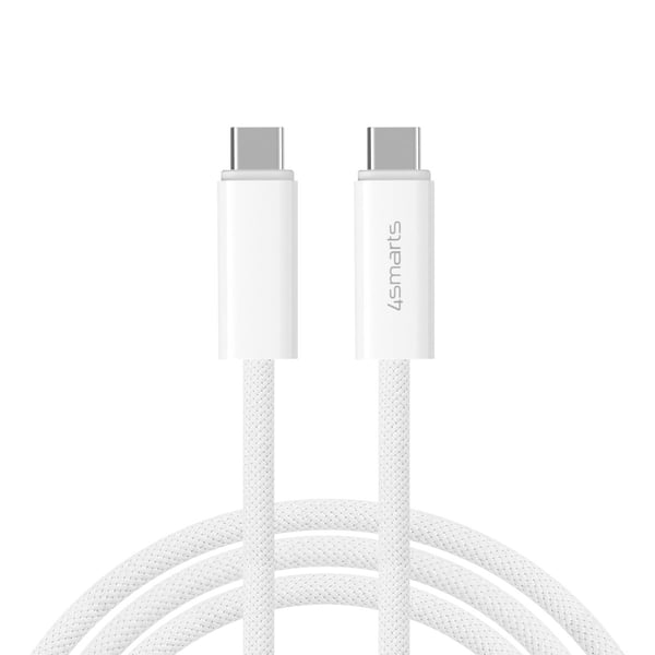 4smarts 540959 USB-kablar USB 3.2 Gen 1 (3.1 Gen 1) 1,5 m USB C 10 Gbit/s 240 W Vit