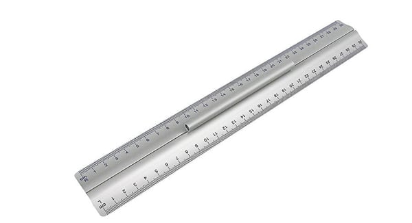 Miniatyrbillede 2 af 3: Wedo 52 5235 310 mm Aluminium Grå