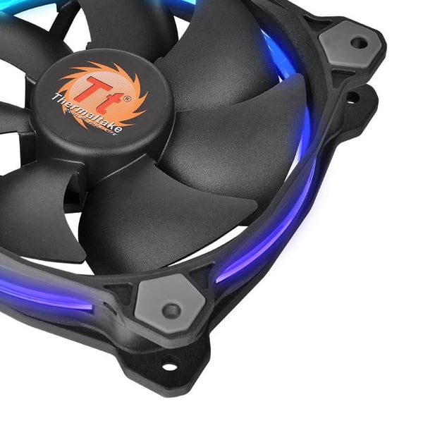 Thermaltake RIing 14 (3 Fan Pack) Computerkabinet Ventilator 14 cm Sort