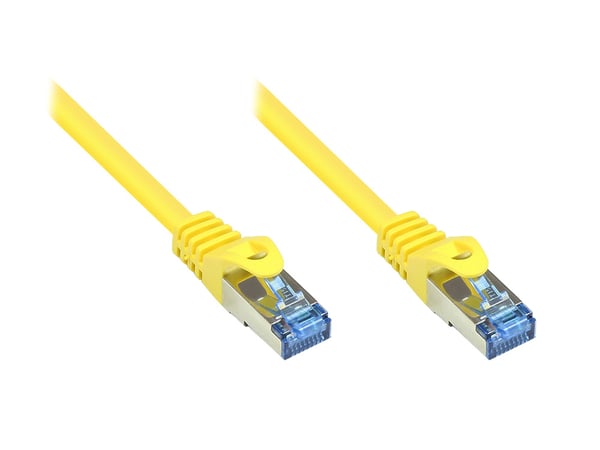 Alcasa S/FTP Cat6A 3m netværkskabel Gul SF/UTP (S-FTP)