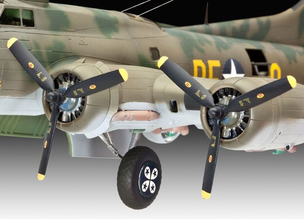 Revell B-17F Memphis Belle Model af fly Monteringssæt 1:72