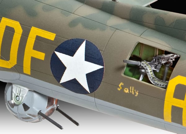 Revell B-17F Memphis Belle Model af fly Monteringssæt 1:72