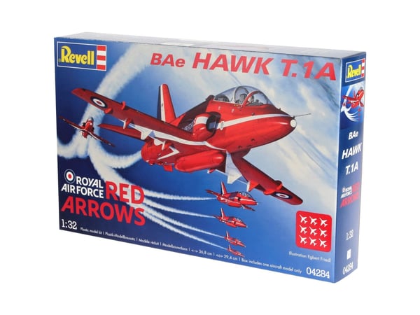 Miniatyrbild 4 av 6: Revell BAe Hawk T.1A Luftfarkostmodell med fast vinge Monteringssats 1:32