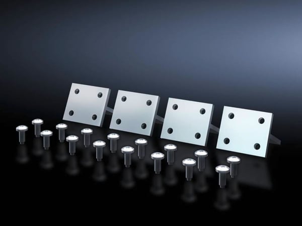 Rittal SV 9666.740 Sølv Aluminium