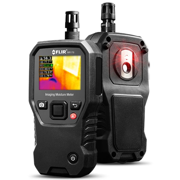 FLIR MR176 hygrometer och psykrometer inomhus Elektronisk hygrometer Svart
