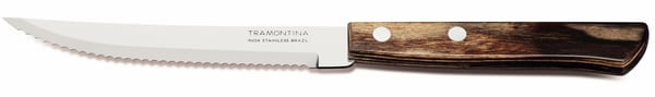 Tramontina Churrasco 21199-903 bestiksæt 12 stk Brun, Rustfrit stål