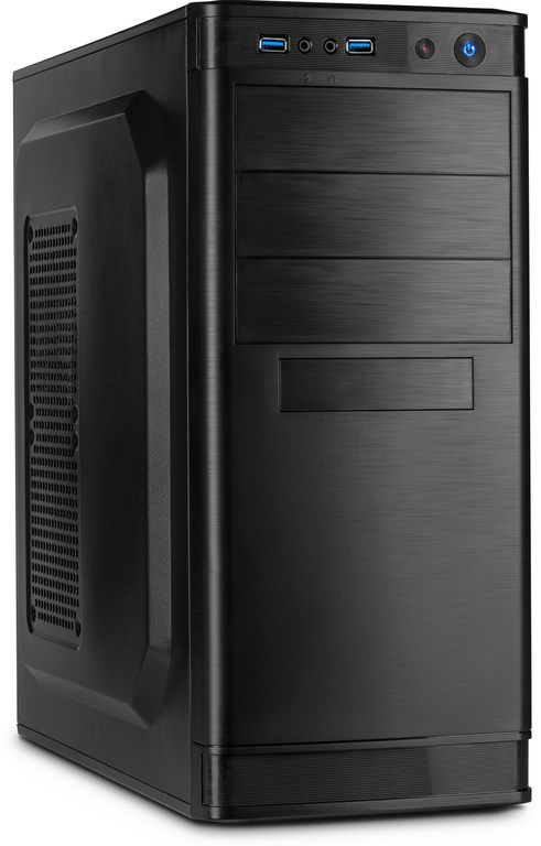 Miniatyrbild 1 av 8: Inter-Tech IT-5905 Midi Tower Svart