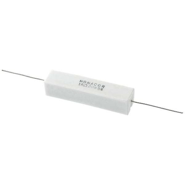 Monacor LSR-180/20 modstand 18 ohm (Ω) Monacor LSR-180/20 modstand 18 ohm (Ω)