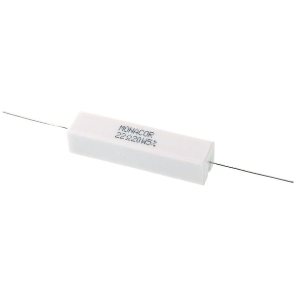 Monacor LSR-220/20 modstand 22 ohm (Ω) Monacor LSR-220/20 modstand 22 ohm (Ω)
