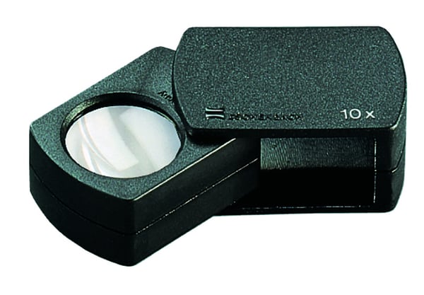 Eschenbach 1109-10 forstørrelsesglas 10x Sort