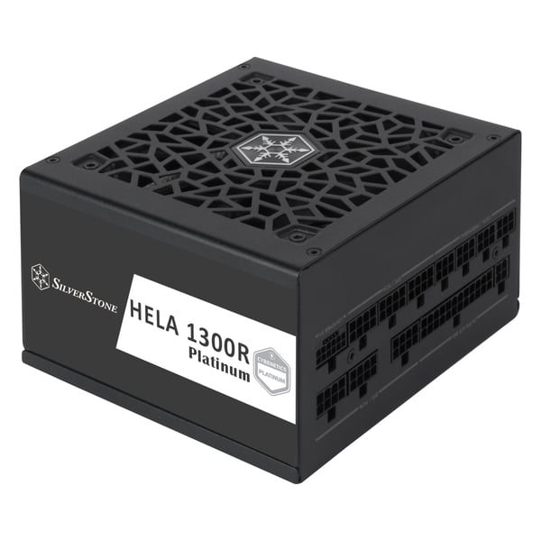 Silverstone HELA 1300R Platinum virtalähdeyksikkö 1300 W 20+4 pin ATX ATX Musta