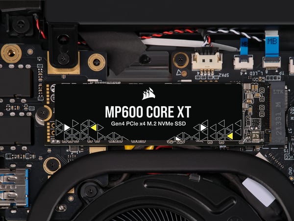 Miniatyrbillede 8 af 15: Corsair MP600 CORE XT 1 TB M.2 PCI Express 4.0 NVMe QLC 3D NAND