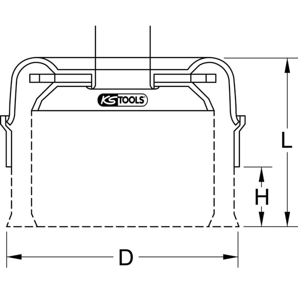 Miniatyrbillede 3 af 6: KS Tools 340.0026 stålbørste